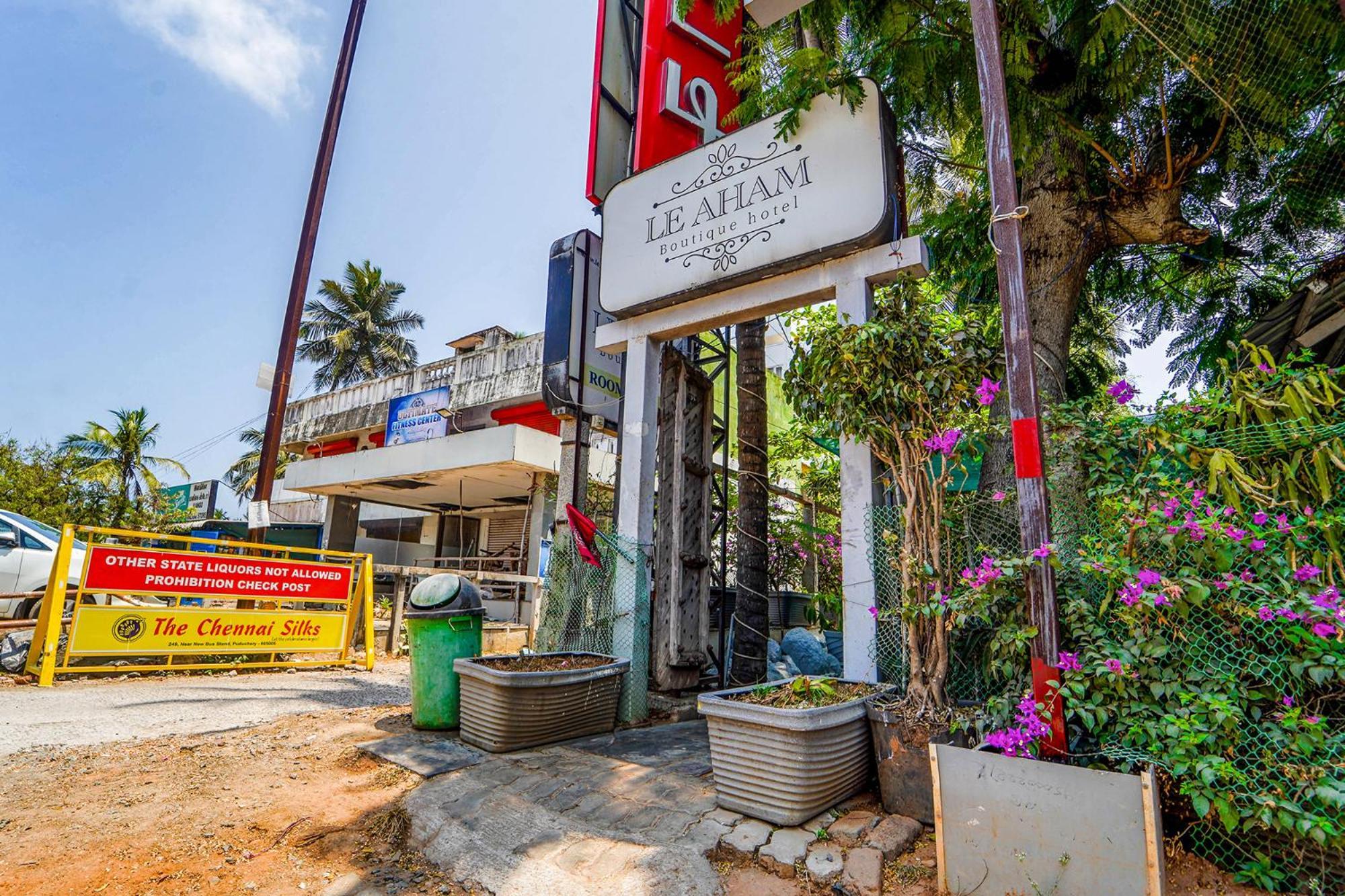 Hotel Le Aham Auro Beach Puducherry Exterior foto